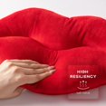 thumbnail image 2 of Almohadas de Labios 3D, Almohadas Decorativas Suaves y Suaves, Almohada Linda con un Beso, cojín Incluido para sofá, Cama, Sala de Estar, Rojo Nuevo, 24 x 12 Pulgadas oso de fresa Electrónica, 2 of 4