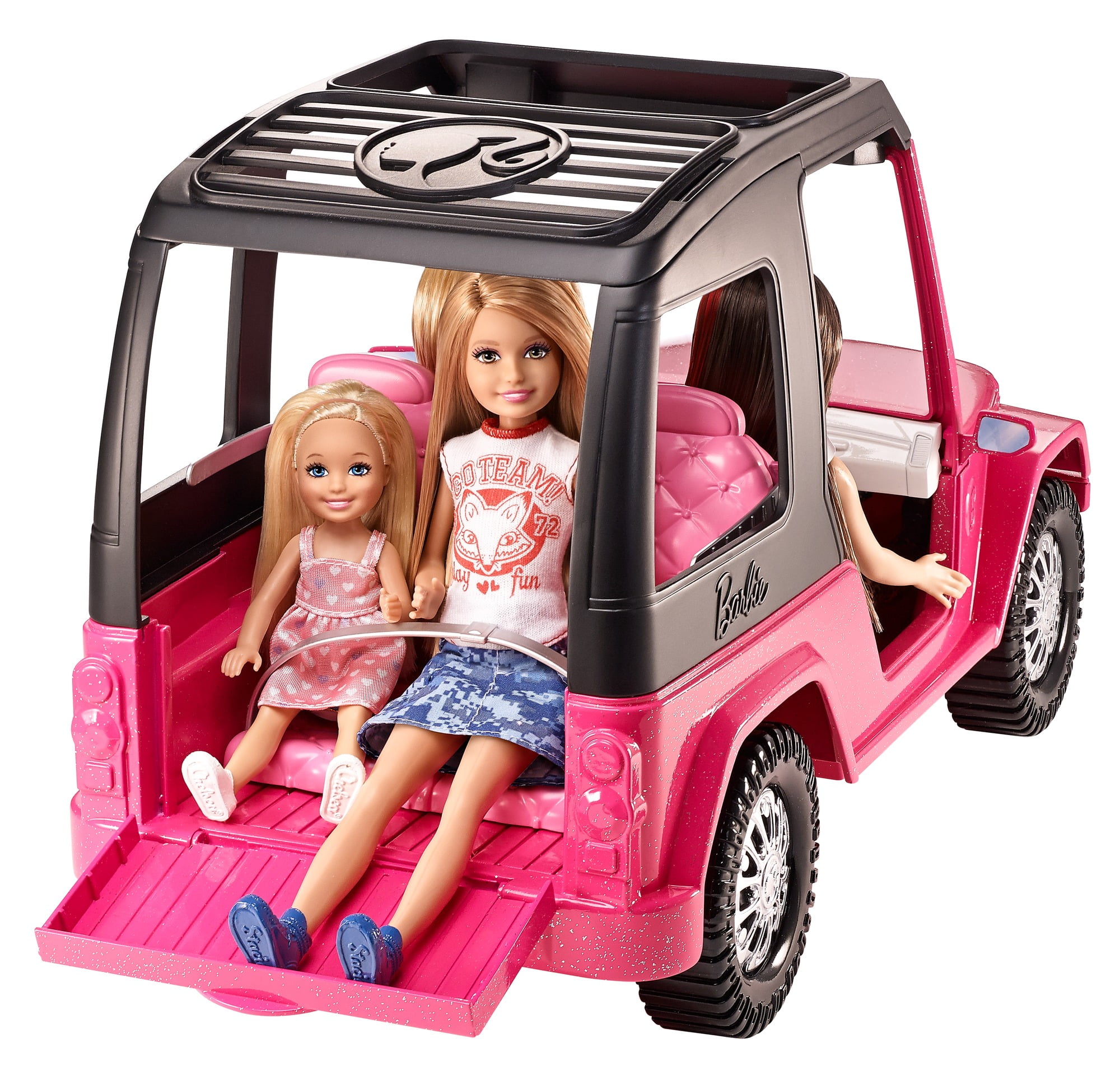 barbie cars with back seats