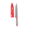 thumbnail image 3 of Cuchillo Chef 8" Ekco Evolution con Funda – Rojo, 3 of 4