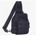 thumbnail image 1 of Mochila Xtellar Táctica Multifunción Mochila Cuerpo Cruzada Campismo Color Negro, 1 of 2