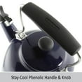thumbnail image 3 of Chantal 1.7 Quart Durable Enamel on Steel Vintage Stovetop Tea Kettle, Blue, 3 of 12