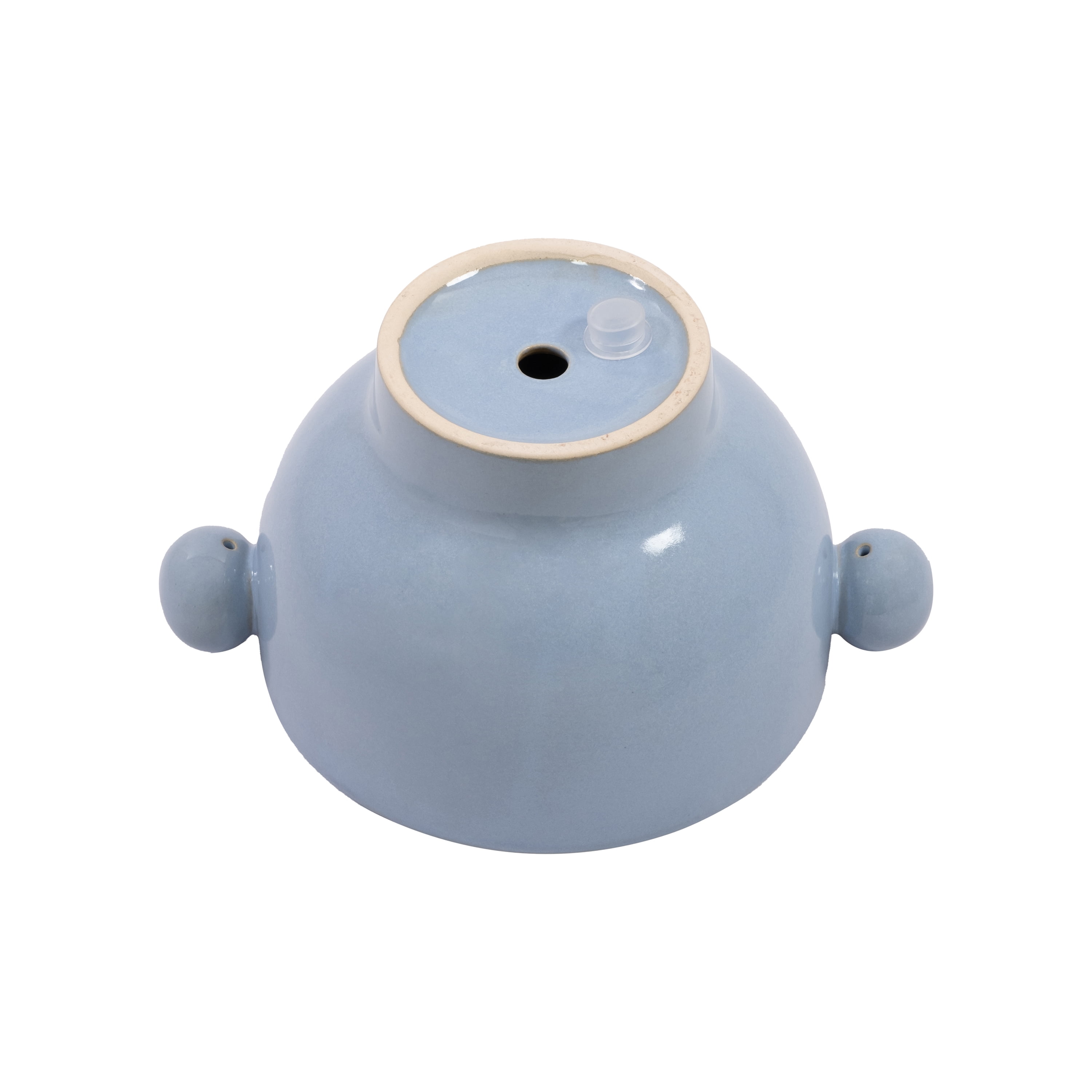 Beautiful 7" Cornflower Handled Ceramic Planter by Drew Barrymore