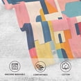 thumbnail image 5 of Yayeee 100% Cotton Hand Towels for Bathroom 16" x 28" Soft Absorbent Kitchen Towel, Art Geometric, 5 of 7