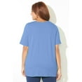 thumbnail image 2 of Catherines Women's Plus Size Suprema Lace-Up Tee, 2 of 3