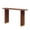 Brown, variant on GZXS 59.1-Inch Oval Console Table with Fluted Legs and Gold Base, Modern Accent Sofa Table for Entryway, Hallway or Living Room, Easy Assembly, Black