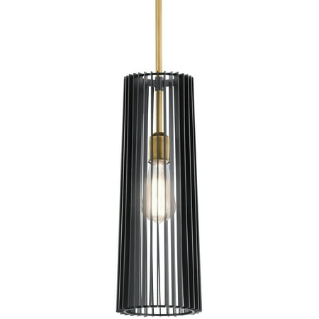 

Kichler 44169 Linara 1 Light 6 Wide Mini Pendant - Black