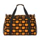 thumbnail image 1 of Disketp Orange Pumpkin And Autumn Maple Bolsa de Viaje Tipo Duffle, Bolso de Mano para Fin de Semana para Mujer, Bolsa de Gimnasio Ligera para Hombre, Esencial para Viajes, 1 of 7