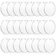 thumbnail image 1 of 24 Piezas 3 Pulgadas AcríLico Espacios en Blanco CíRculos Adornos de Disco Transparente Espacios en Blanco con Discos Circulares de Agujero para DIY, 1 of 5