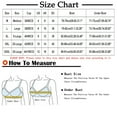thumbnail image 2 of ATENAR Bras for Women,Wireless Bras for Women,Womens Bras,Stretch Fabric,Breathable,Solid,Nylon,Spandex,Red,36/80CD, 2 of 3