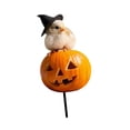 thumbnail image 3 of Estaca de jardín de Halloween, decoración exterior creativa de hierro para Halloween Polluelo, 3 of 9