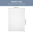 thumbnail image 2 of unbranded  50 Pcs Tracing Paper Clear Graphite Transfer Printing Copier Child White, 2 of 8