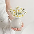 thumbnail image 6 of Honeeladyy Small Ceramic Vase, Mini Tabletop Decor for Living Room Dining Table Entryway, Small Flower Vase for Wedding Decorations, Garden and Home Decor, Centerpieces, 6 of 6