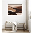thumbnail image 2 of Kate and Laurel Framed Canvas Wall Art Print Pathway I by Amy Lighthall, 42 x 32 Sylvie Dark Gold Frame, Modern Contemporary, Landscape Art for Wall Decor, 2 of 8