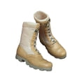 thumbnail image 5 of 1:6 Scale Soldier Shoes Mid Calf Winter Boot Work Boot Formal Simulation Lace up Desert Boots for 12'' Male Figure Doll Light Yellow, 5 of 7