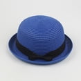 thumbnail image 3 of Shadoumai Womens Dress Hat Wide Leaf Flower Bridal Shower Hat Sun Hats Beach Hat, 3 of 4