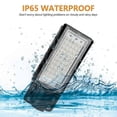 thumbnail image 4 of Proyector LED de 100/50 W, 220 V, 240 V, resistente al agua, IP65, para exteriores, RGB, 100 W, luz blanca, color negro, 4 of 4