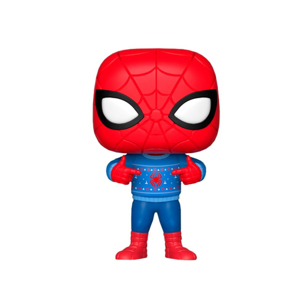 Funko Pop Marvel Holiday SpiderMan Ugly Sweater Funko Pop Bodega