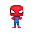 thumbnail image 1 of Funko Pop Marvel Holiday SpiderMan Ugly Sweater Funko Pop, 1 of 3
