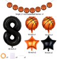 thumbnail image 2 of Globos con números de baloncesto de 40 cm para fiesta de octavo cumpleaños, 2 of 6
