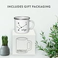 thumbnail image 4 of Koyal Wholesale Zodiac Sign Campfire Coffee Mug Virgo Star Constellation, Minimalistic Black, 4 of 5