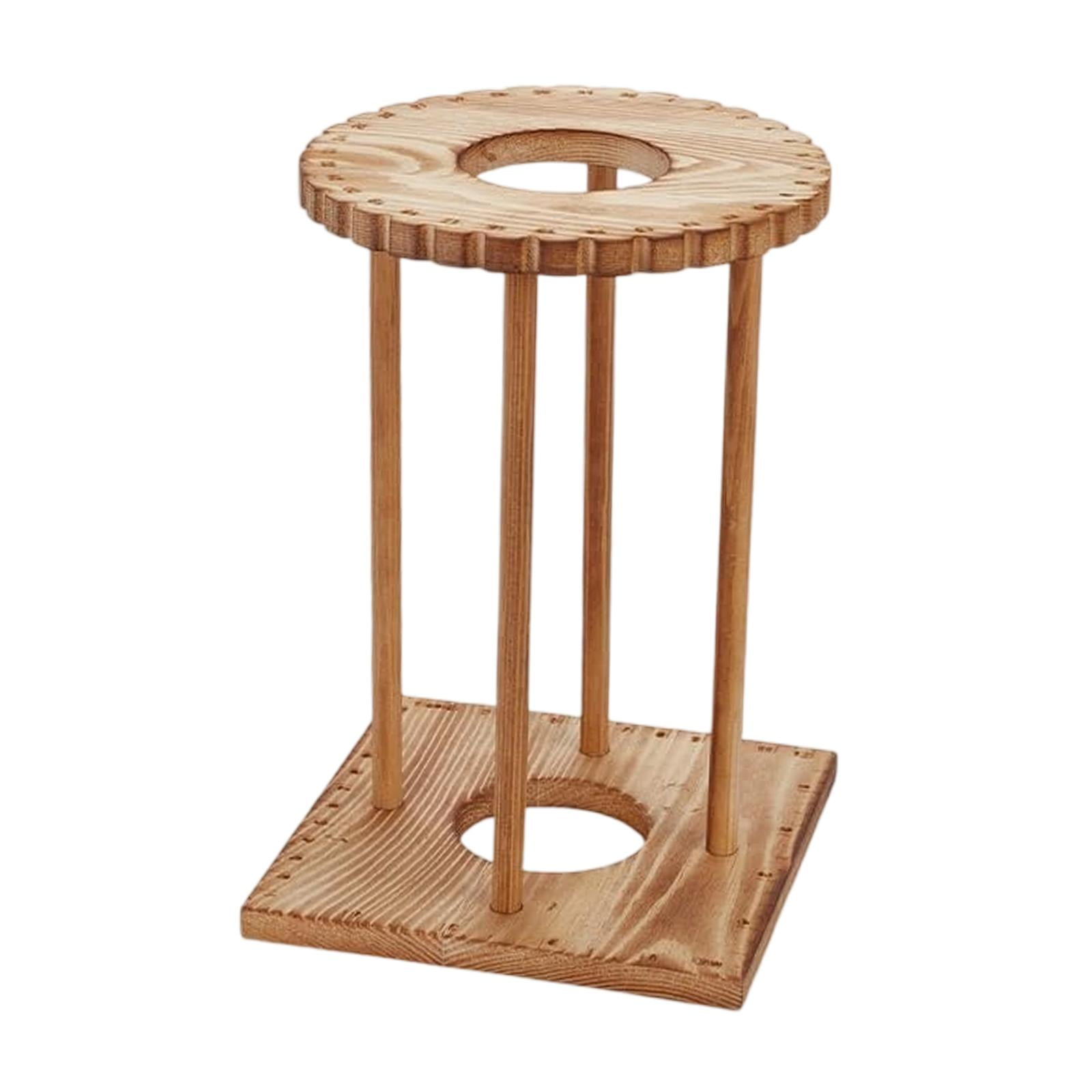 Kumihimo Disk Rack Beading Cord Disc Wooden Braiding Tool for Jewelry Making Home Crafting Beginners