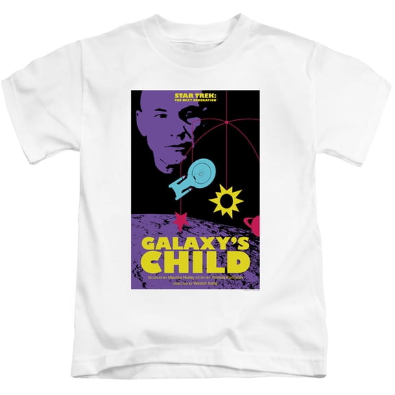 Star Trek Tng Season 4 Episode 16 Youth 18/1 T-Shirt White