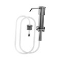 thumbnail image 2 of Dispensador de jabón con bomba integrada para dispensador de líquidos de encimera, accesorio de baño Gris, 2 of 9