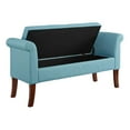 thumbnail image 2 of Linon Indie Storage Bench, Interior Storage Space, Multiple Colors, 2 of 4