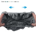 thumbnail image 4 of Fundas para taburetes Uxcell redondas, fundas elásticas para taburetes lavables, funda de cojín para taburete, funda elástica para asiento de silla de bar gris oscuro 14"-18", 4 of 7