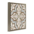 thumbnail image 3 of Stupell Industries Traditional Classic Symmetrical Tile Brown Floating Frame Canvas Art, 25 x 25, by Eli Jones, 3 of 8