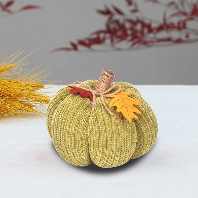 Cojín Decorativo Otoñal con Forma de Calabaza | Cojín Ideal para El Hogar/Oficina | 20X15Cm | Poliéster | Regalo Perfecto para Halloween/Acción de Gracias