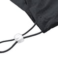 thumbnail image 3 of UPF 50+ Sun Protection Jacket for Men Hooded Long Sleeve Zipper Lightweight Quick Dry Windbreaker Fashion Athletic Tops with Pockets Dark Gray 3XL, 3 of 5