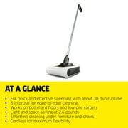 Karcher KB 5, Push Sweeper, Cordless Floor and Carpet Cleaner, Electric Broom