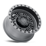 Black Rhino Abrams 20X9.5 5X127 -18Et 122.4Cb Textured Matte Gunmetal Wheel