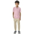 thumbnail image 6 of Classroom School Uniforms Adult Short Sleeve Interlock Polo CR891, 6 of 7