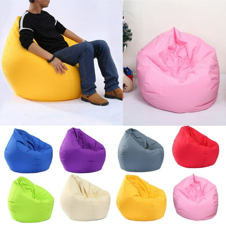 Bean Bag Chair Sofa Cover Large Pouch Beanbag Lazy Couch Single Chair (Best Bean Bag Chair Canada)