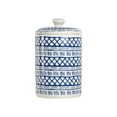 thumbnail image 4 of 10 Strawberry Street Marina 3 Pieces Ceramic Canister Set, White, Blue, 4 of 5