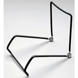 Black Display Wire Easels Non-Skid Pack of 12, Repositionable frame allows for use with products of varying size By Retail Resource Ship from US