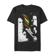 Men's Fast & Furious Classic Movie Poster  Graphic Tee Black 5X Large