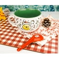 thumbnail image 6 of Disney Winnie the Pooh Holly Ceramic Soup Mug With Spoon | Holds 24 Ounces, 6 of 8