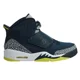 thumbnail image 2 of Jo r-dan Son of Mens Basketball size 11.5 Armory Navy/ELECTROLIME-White-Wolf Grey, 2 of 6