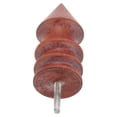 thumbnail image 2 of Herramientas De Pulido De Cuero, Brocas De Pulido De Cabeza De Pulido Usable Redwood Para Cuero Hecho A Mano(Pointed head), 2 of 9