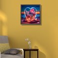 thumbnail image 2 of Con Cuentas Cuadradas 5D DIY Cactus Manzana Del Arte 45x45cm, 2 of 9