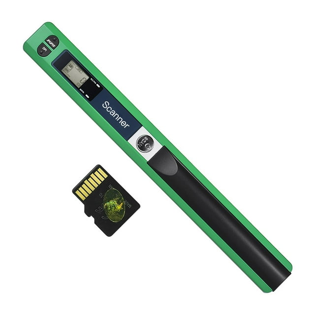 Balayeuse Sans Fil Portative à Main, Format A4, 900 Dpi, Formats JPG/PDF, Écran LCD avec Sac de Protection et Carte TF 8 Go pour Documents d'Affaires, Reçus, Livres, Images