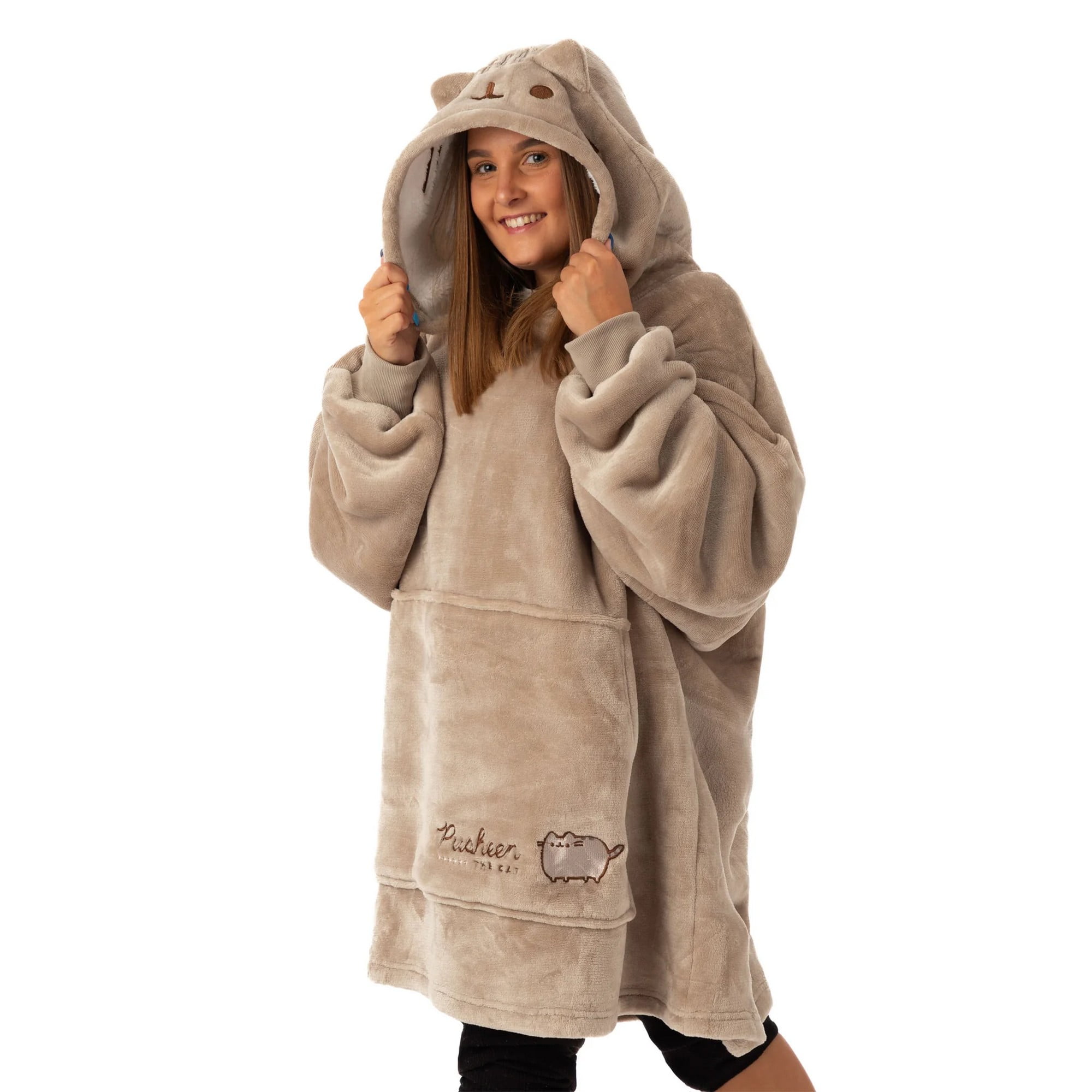 Pusheen hooded blanket deals