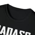 thumbnail image 3 of Badass Dad, Gildan Unisex Softstyle T-Shirt, Bonus Dad Graphic Shirt, S-3XL, 3 of 3