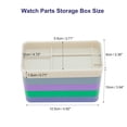 thumbnail image 5 of Unique Bargains 1 Set Watch Parts Storage Box 5 Layer Rectangle Watch Repair Tool Portable Storage Box Watch Tools Colorful, 5 of 7