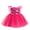 Hot Pink, variant on Halloween Witch Costume Cute Retro Witch Dress Halloween Fancy Dress Witch Dress Hot Pink 90
