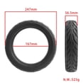 thumbnail image 2 of ZWP 10x2.125 Outer Tire 10 Inch Inner Tube Tyre For Segway Ninebot F20 F25 F30 F40 Electric Scooter Front And Rear Wheel Tires Parts, 2 of 5