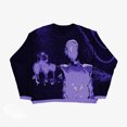 thumbnail image 1 of Chandail Mode Automne Hiver Américain Col Rond Chandail Personnalisé Imprimé Manches Longues Joker Ample, 1 of 5